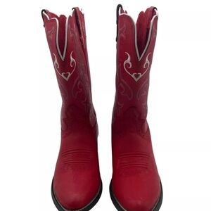 Women's Red Western Boots